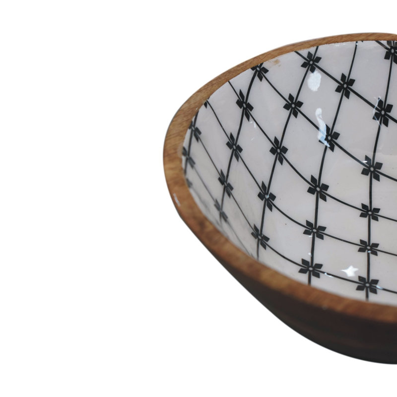 Solis Handmade Wood Decorative Bowl 2