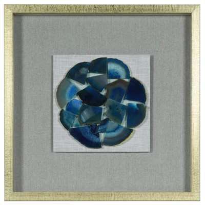 Décoration murale boîte d'ombre brisée Agate
