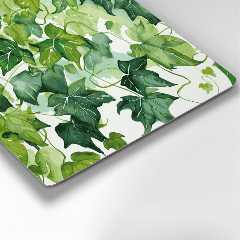 Art mural en métal Botanical Ivy Green, H 32 po x l 32 po