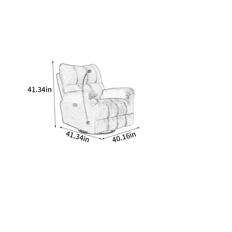 Simple and multi-functional leisure chair, Pink