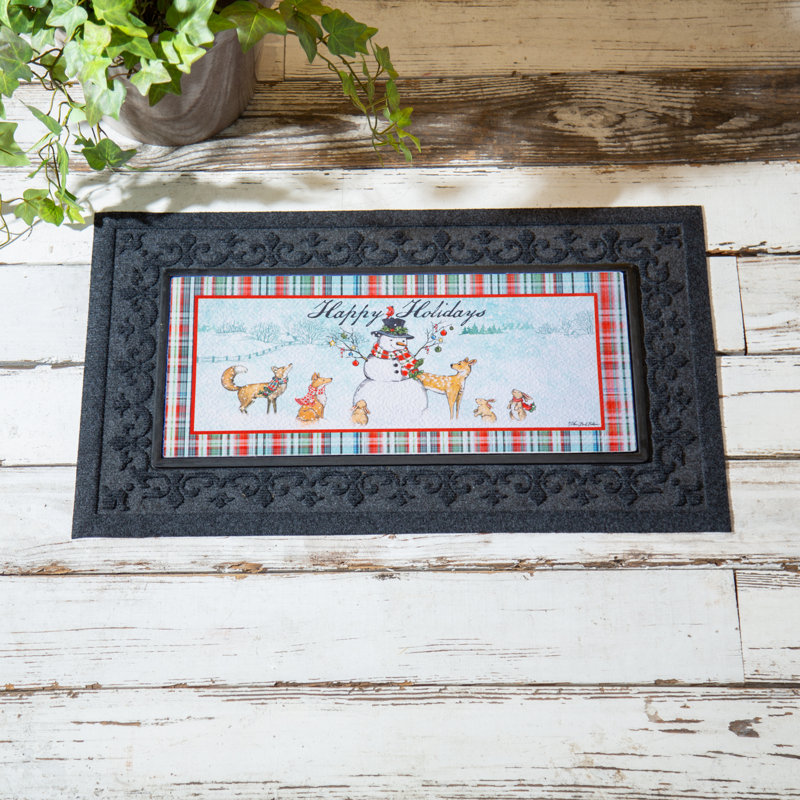 Tapis Snowman Holiday Sassafras