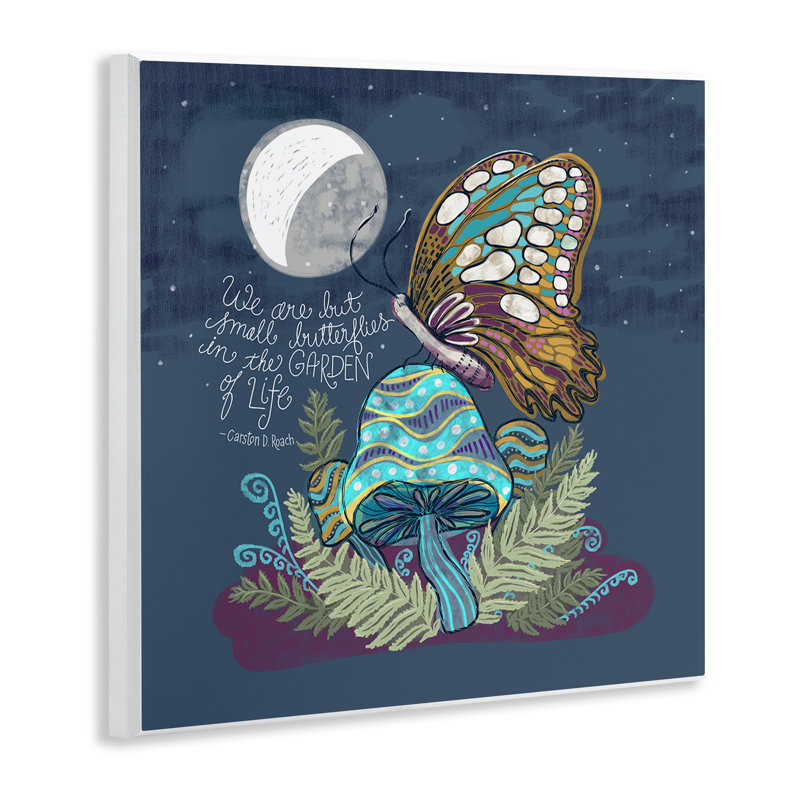 Art mural We We But Small Butterflies, conception de Connie Summers