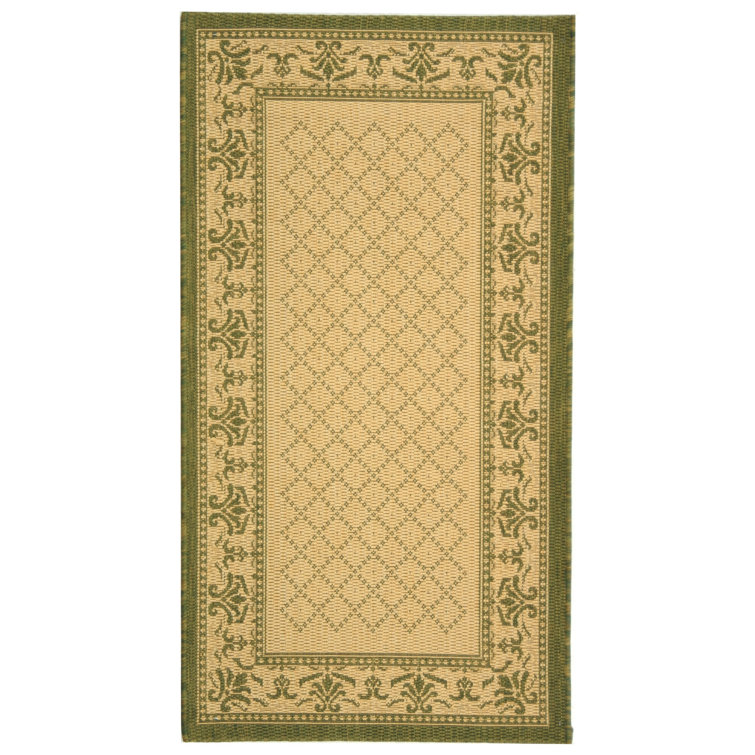 Saboun Performance Oriental Indoor/Outdoor Area Rug