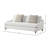 Sofa Single Reverable Cushion With 2 Pillows