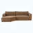 Left Sectional Taupe