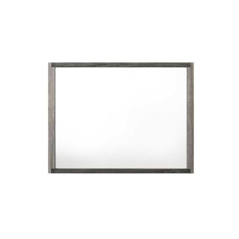 Jehoram Gray Finish Mirror