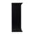 Colour Changing Marble Tiled Fireplace Black