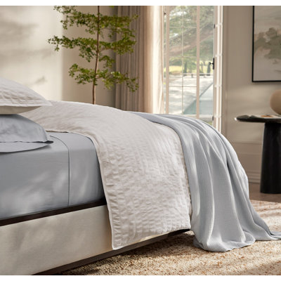 Relaxed Seersucker Duvet Set