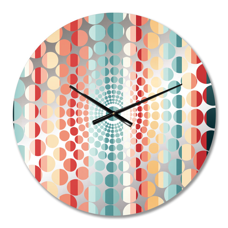 Horloge murale rayée, Petit