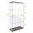 Glass Display Cabinet With LED Lights