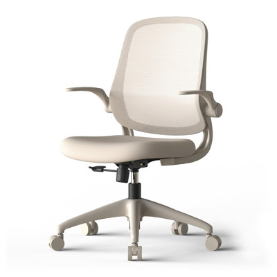 Chaise de bureau ergonomique avec accoudoirs rabattables, chaise de bureau en filet, chaise de bureau à domicile, chaise d'ordinateur, chaise de bureau ergonomique, chaise de soutien lombaire, fauteuil pivotant