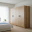 Armoire de rangement tout usage en chêne (ensemble de 2 pièces)-988943854