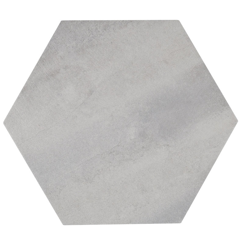 Revolution 14" x 16" Porcelain Wall & Floor Tile, Grey