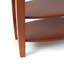 Sydni Swivel-top Side Table with Shelves-15849061