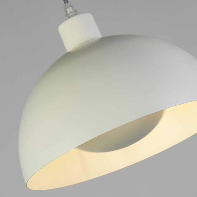 Palanga 1 - Light Pendant, Cream, 28cm H x 40cm W, Cream