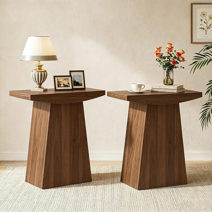 23.62'' Pedestal Side End Table