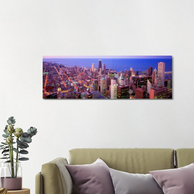 Chicago, Illinois, USA by Panoramic Images - Wrapped Canvas Panoramic Print