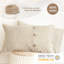 Housse de coussin 100% lin 12 x 20 pouces-120471706