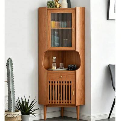 Multi-functional creative corner storage cabinet