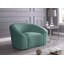 Fauteuil demi-tonneau en velours Alaw-1910994067