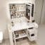 Armoire de salle de bain moderne et simple blanche