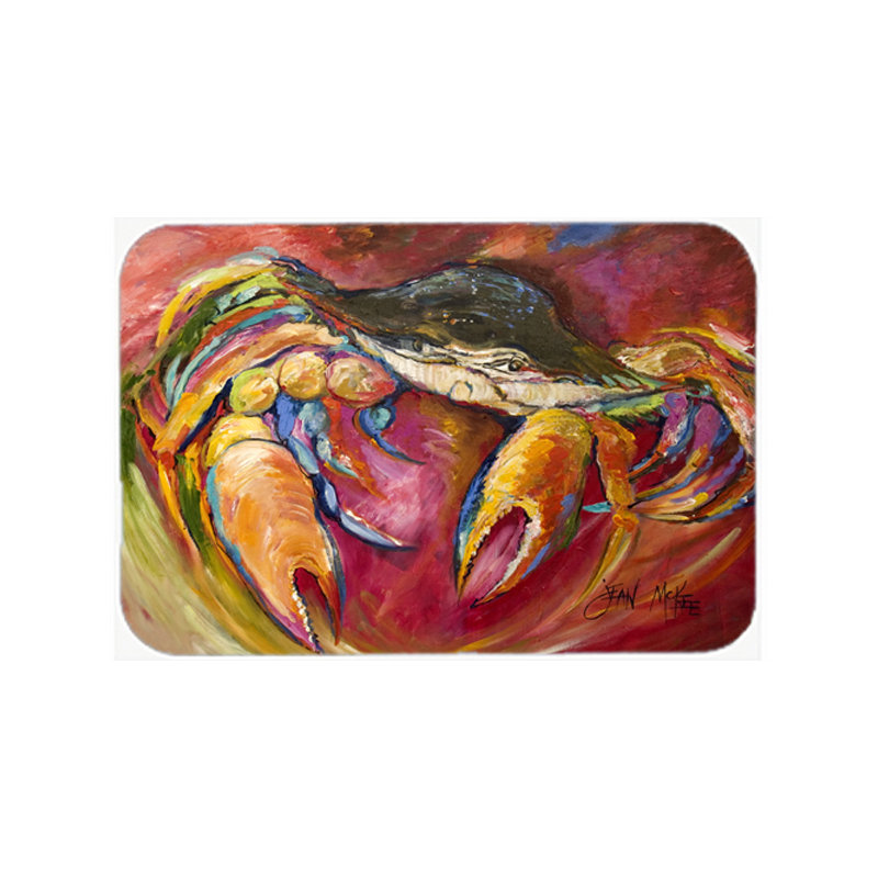 Planche à découper en verre Crab