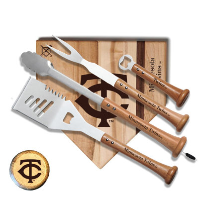 Stainless Steel Grilling Tool Set