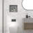 15'' W x 13'' H Bathroom Shower Niche, Stainless Steel Rectangular Wall Niche, Gunmetal Black-98468843