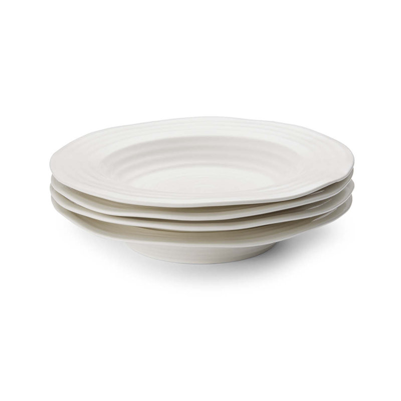 Sophie Conran, White - Rimmed Soup Plates