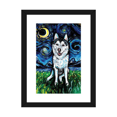 " Husky Night II " by Aja Trier