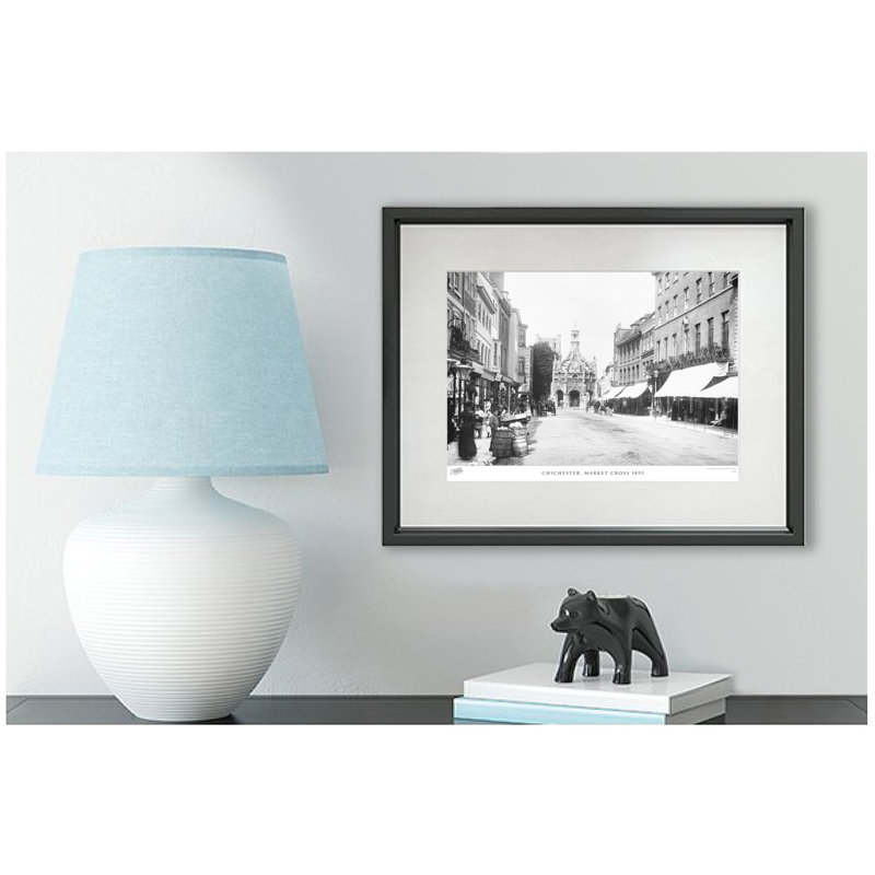 Chichester, Market Cross 1892 by Francis Frith - Single Picture Frame Print, 60cm H x 80cm W x 2.3cm D
