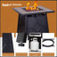 Foyer de table au propane 40 000 BTU avec couvercle en acier