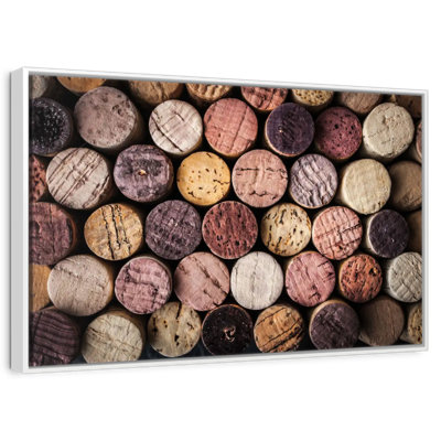 Collection de bouchons de vin