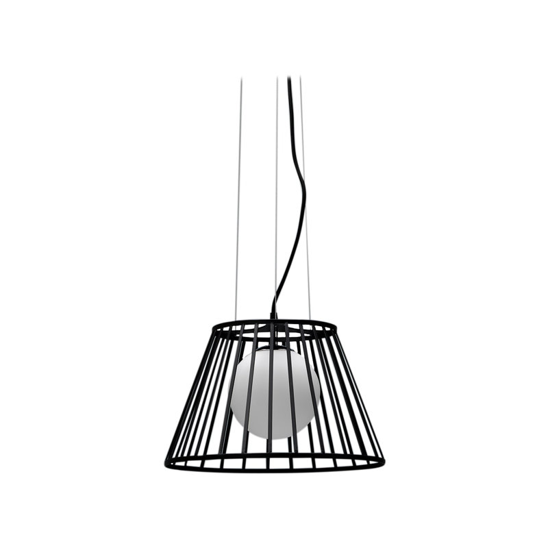 Asi 1 - Light Single Pendant, Black