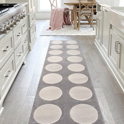 Tapis gris clair / crème Edden