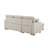 83" Modern Pull Out Sectional Sofa With Left Storage Chaise-1590914698