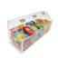 Boîte à garniture 3 compartiments en acrylique transparent Plaxiglass 15,5 po x 7 po x 5 po