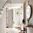 1-Light Modern Rustic Bath Vanity Light With Glass Lampshade, Golden Wall Sconce For Toilet, Hallway, Staircase, Bathroom