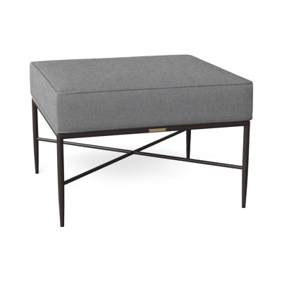 Repose-pieds d'extérieur avec coussin Carmel