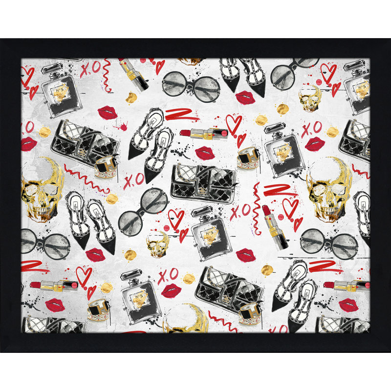 «Fashion Victim 1», impression sur toile, H 36 po x l 60 po, Toile tendue, Pas de tapis