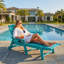 Chaise longue d'extérieur Wheels-1077137592