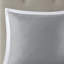 Ensemble d'édredon élégant pour grand lit 8 pièces avec détails brodés
