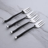 Shirleyan Inox Artisans Twig Pastry Forks 4 Pc. Set