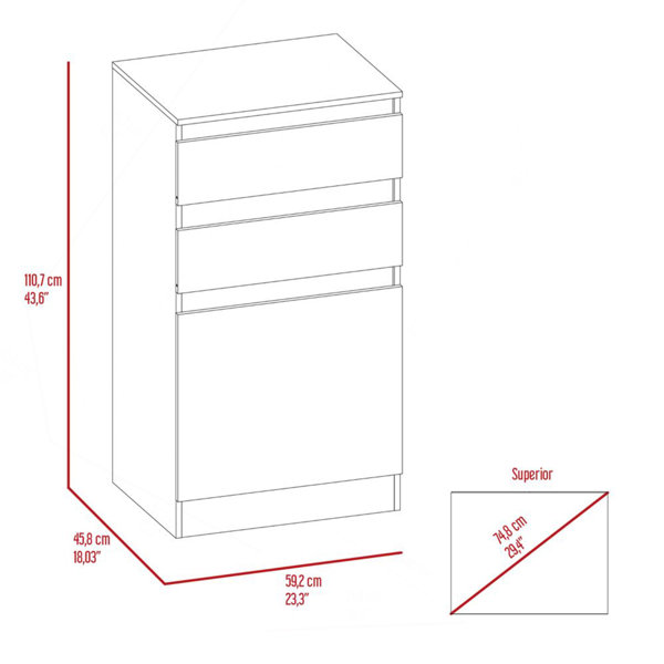 Dimensions du produit