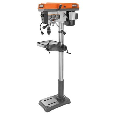 15 In. 12-speed Drill Press With Led