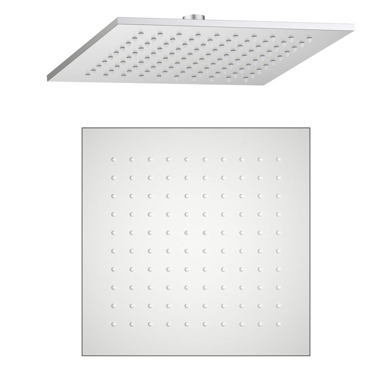 Rain Adjustable Shower Head 1.75 GPM GPM, Brushed Nickel