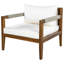 Solid Wood 5 - Person Patio Conversation Set with Cushions