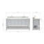 Magnolia Bath Vanity Rectangular Basin S073DCWRV-61345999