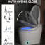 Toilette de bidet portable avec bidet intégré, réglage de la température du siège et technologie de jet siphonique télécommandée, plusieurs modes de chasse, séchage à air chaud intelligent autonettoyant, réglage des mains