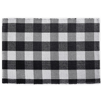 Skookum Farmhouse Living Buffalo Check Kitchen Rug